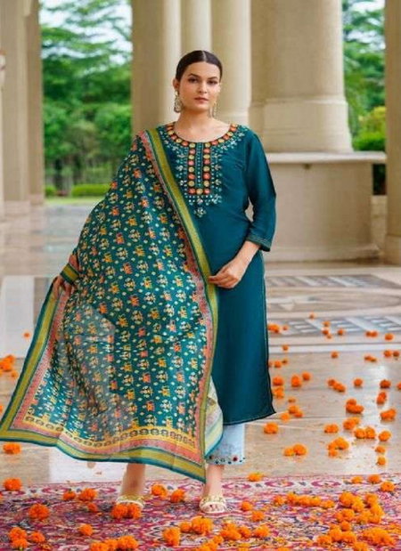 Silk House By Psyna Chinnon Silk Readymade Salwar Kameez Wholesalers In Delhi